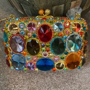 Butler and Wilson crystal purse